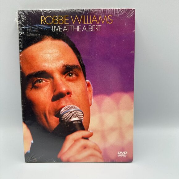 Robbie Williams Live At The Albert Full-Length Concert DVD 2001 Pop Region Free - Picture 1 of 2